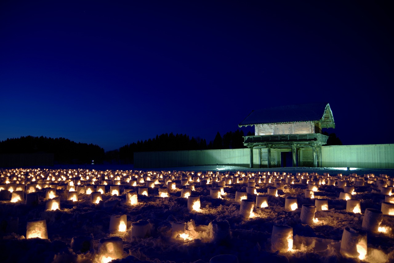 払田柵の冬まつり