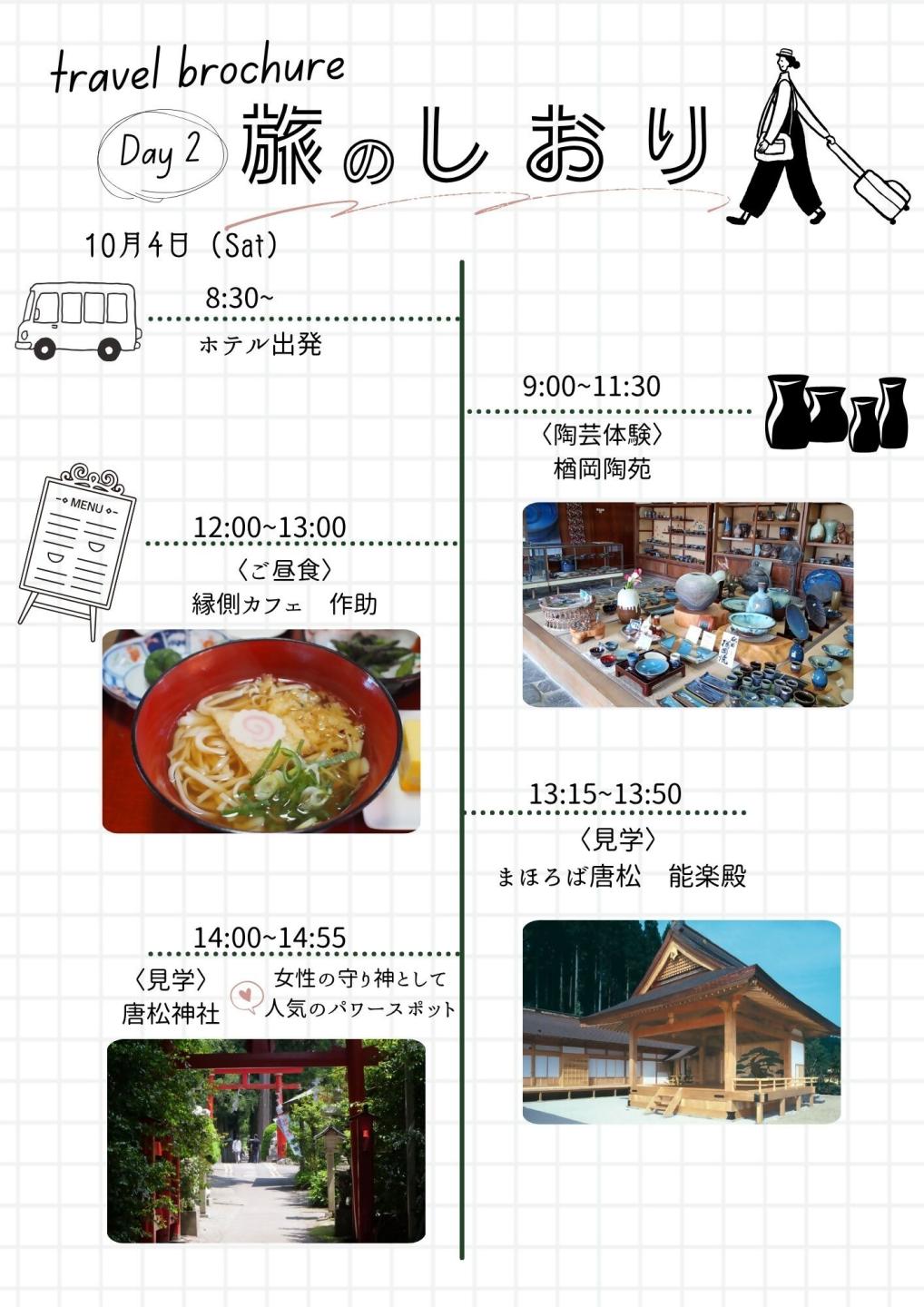 旅しおり画像、続けて詳細を記載します