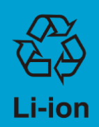 リサイクルマーク画像、Li-ion(リチウムイオン電池)