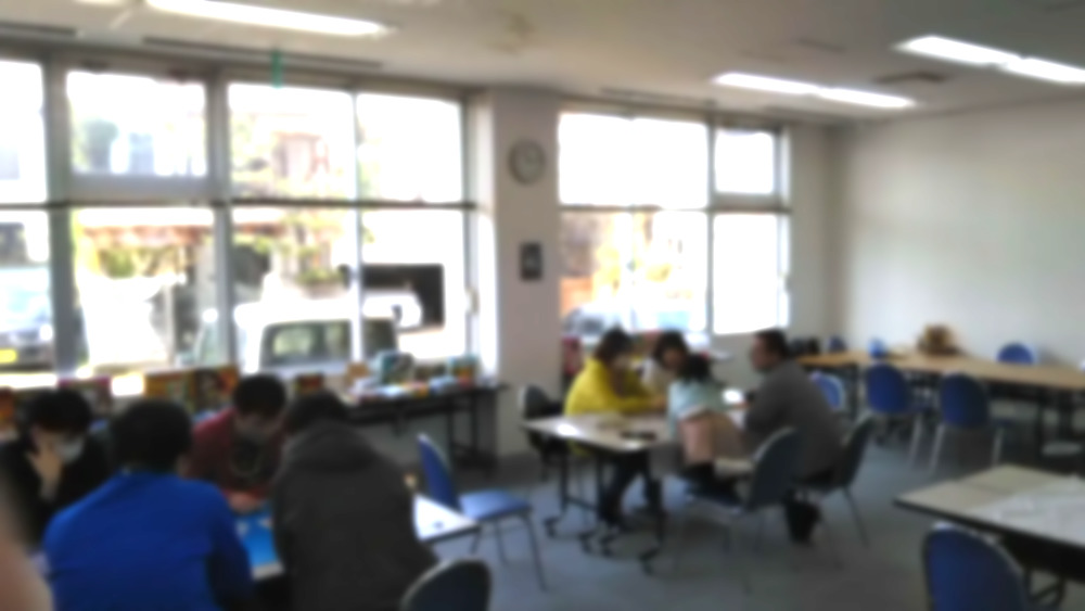 ボードゲーム会の様子