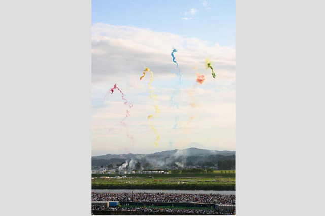 昼花火の部の写真