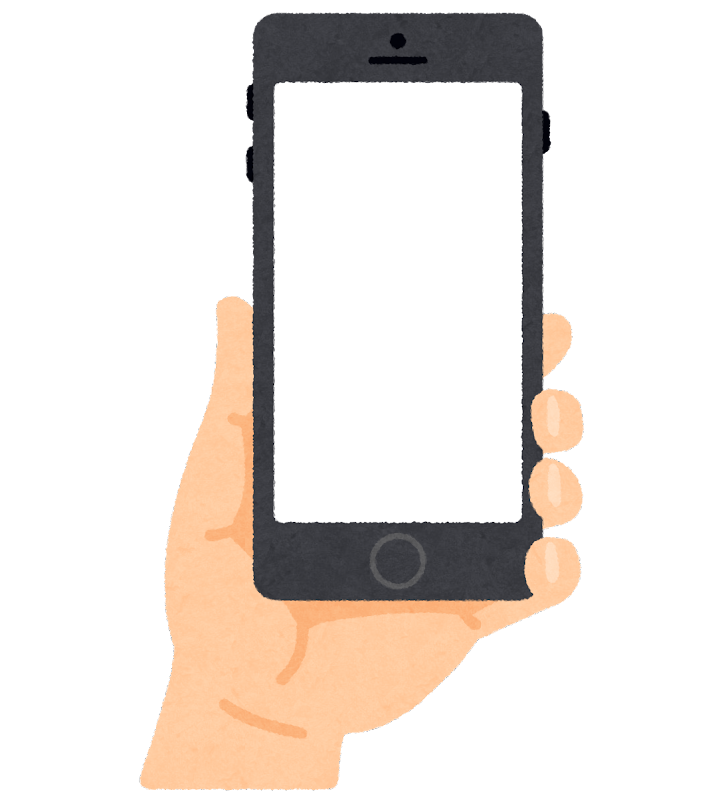 スマートフォンのサンプル画像