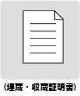 埋蔵・収蔵証明書