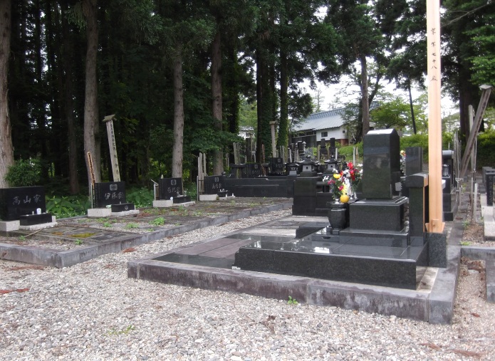 南外悪戸野墓園の外観