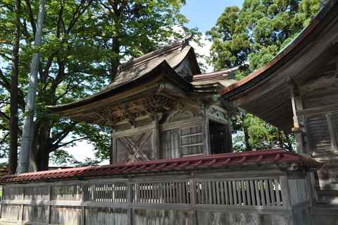 古四王神社本殿