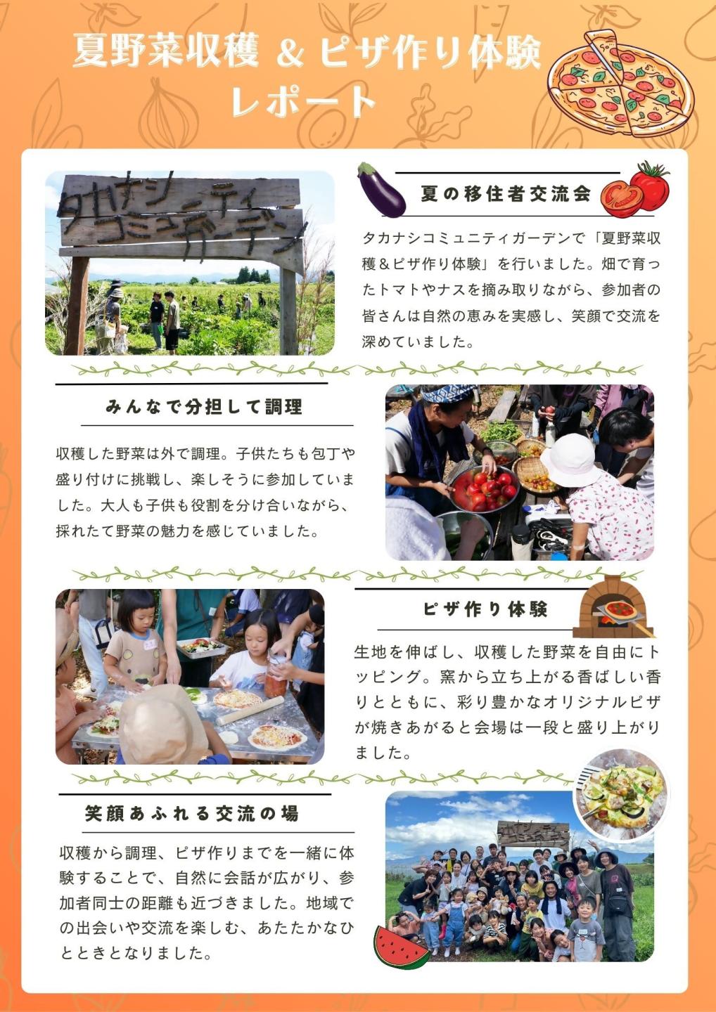 レポート(イベントを振り返って)、続けて詳細を記載します