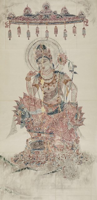 1作目の菩薩半跏像