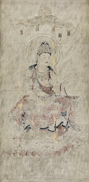 1作目の文殊菩薩像