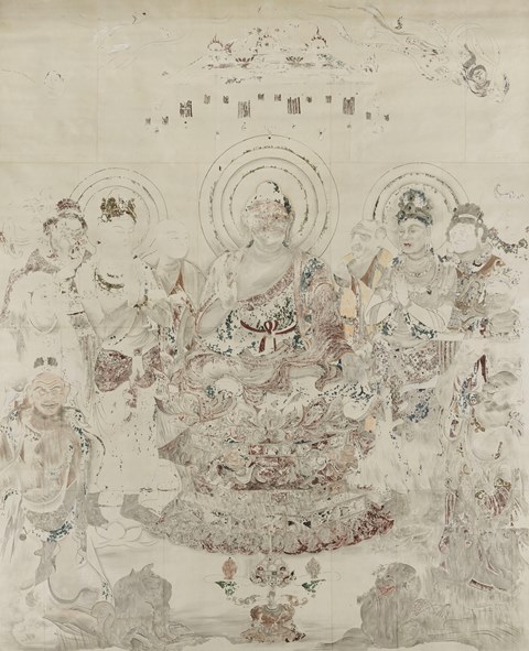 1作目の弥勒浄土図