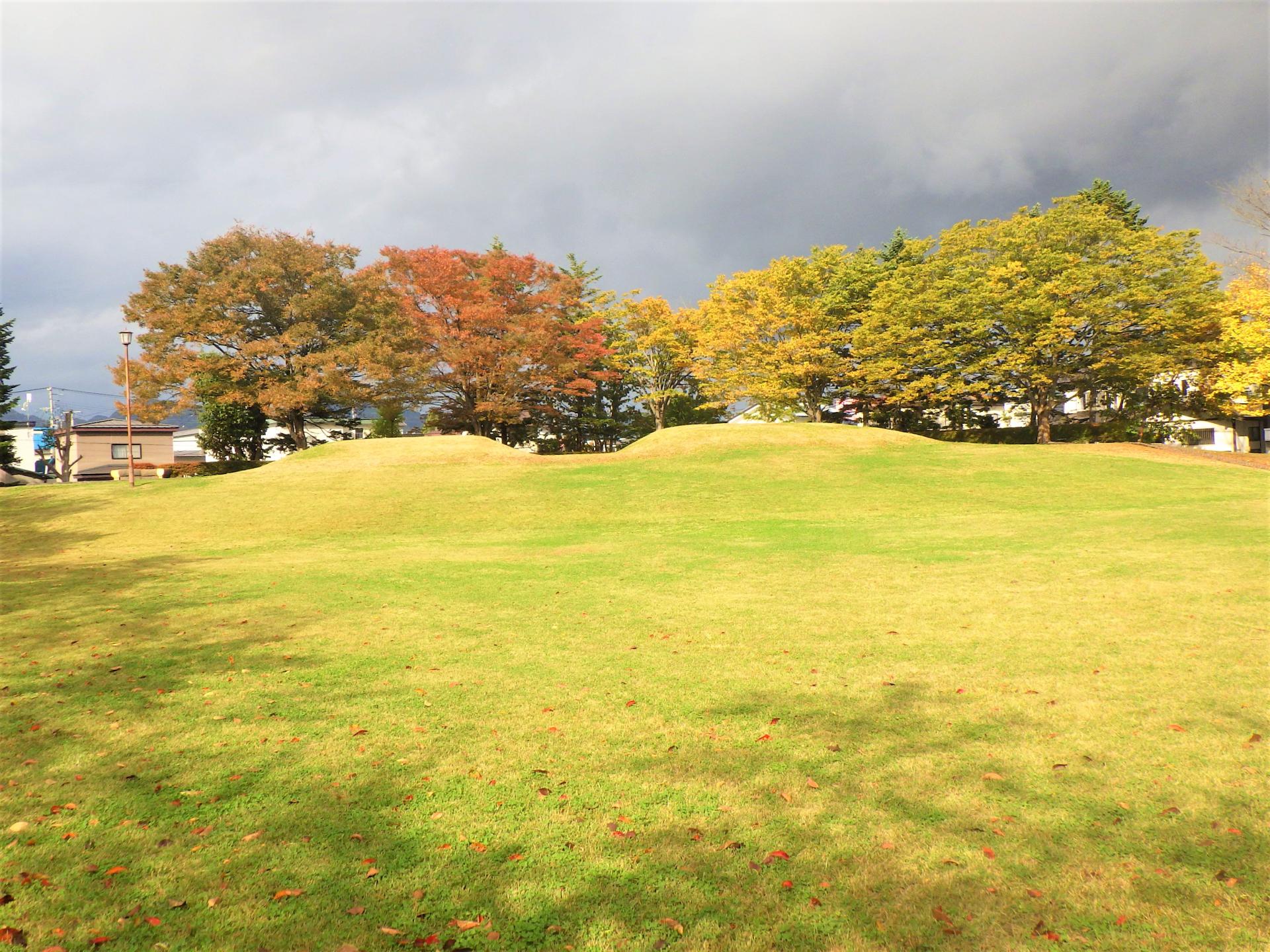 築山の写真