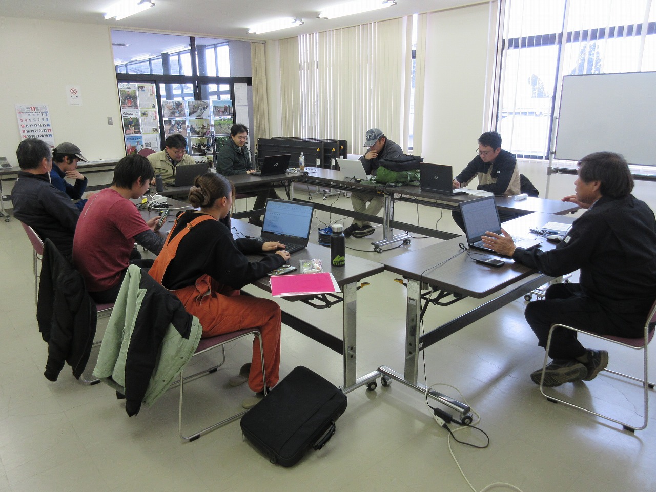 営農計画の作成方法を学んでいる様子03