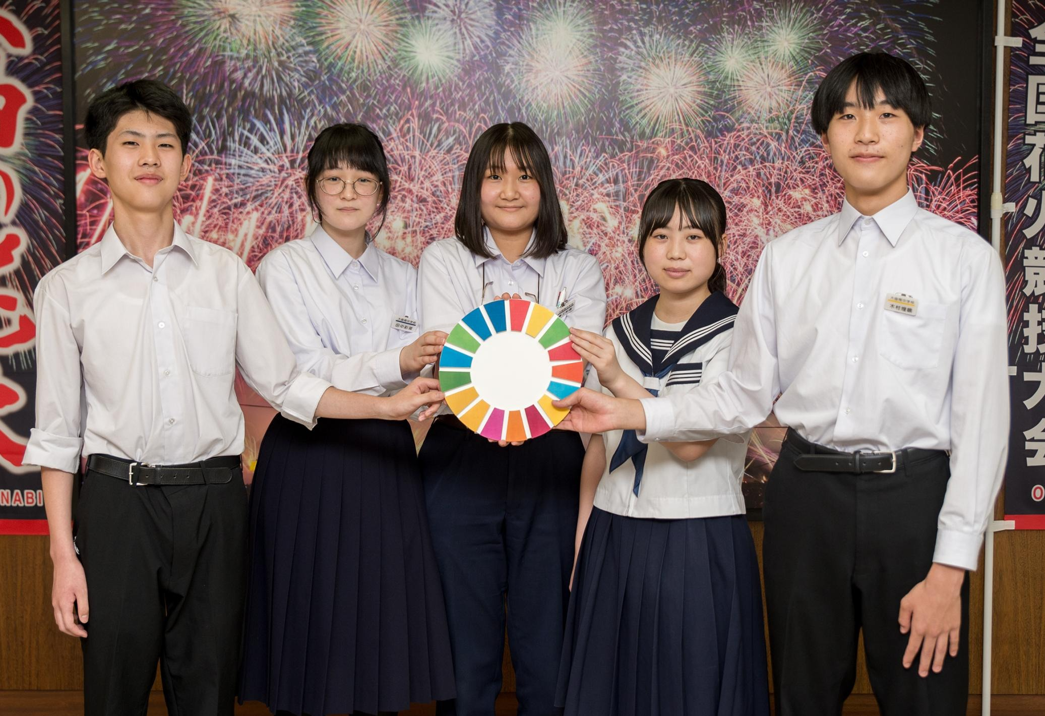 令和7年度のSDGsレポーター集合写真