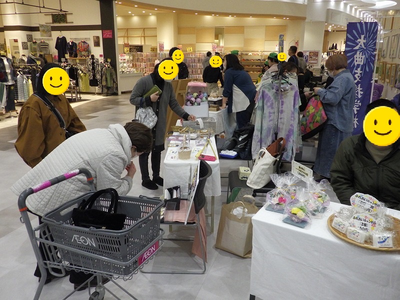 販売会の様子