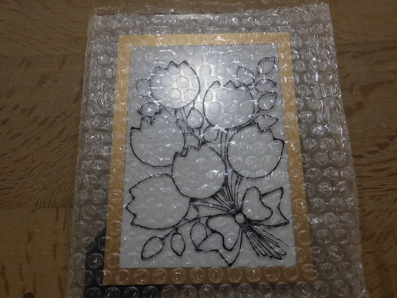 着色前の作品