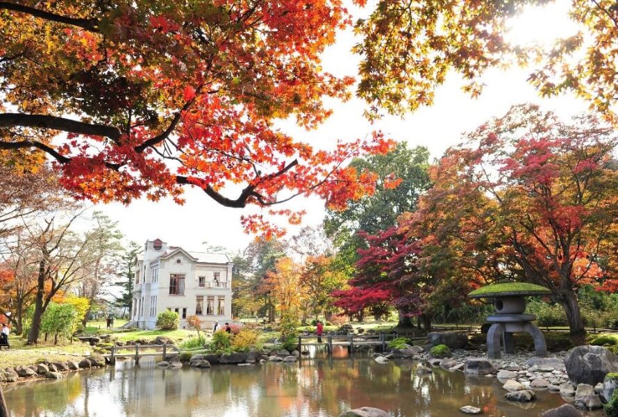 旧池田氏庭園 -国指定名勝- 旧池田家住宅洋館 -国指定重要文化財-