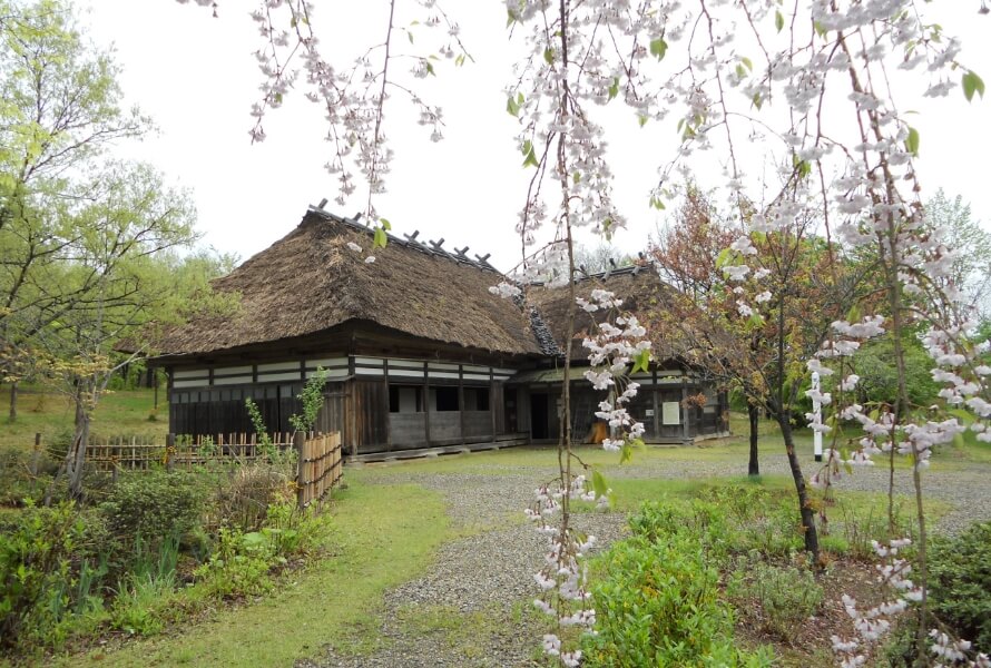 国登録有形文化財 秋田県立農業科学館曲屋(旧伊藤家住宅)